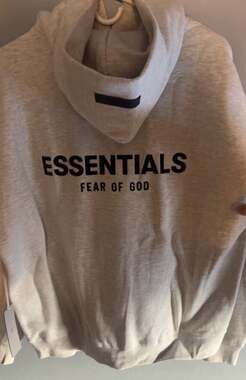Fear of God Essentials Core Collection Pullover Hoodie Oatmeal Heather